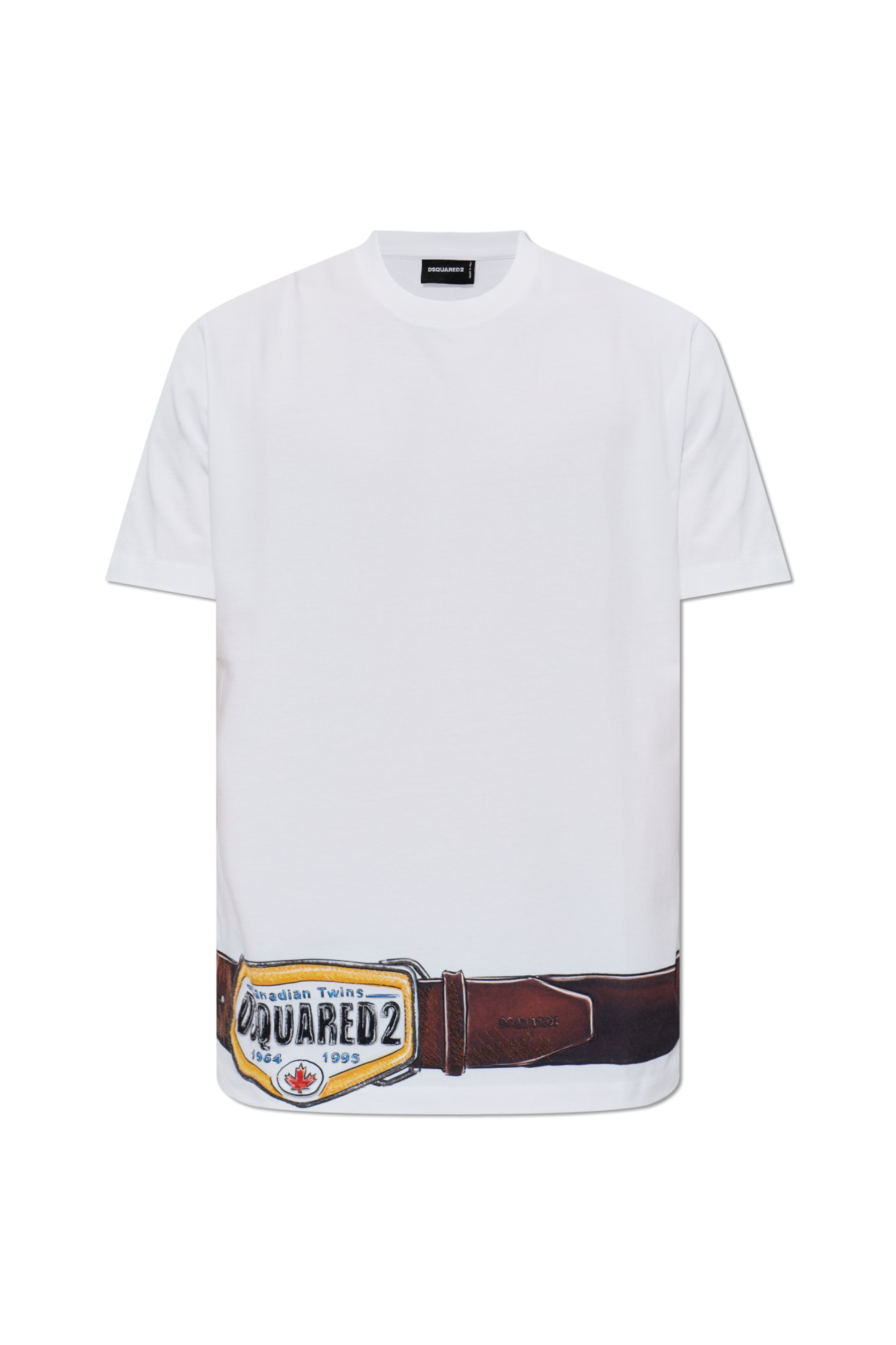 DSQUARED2 ホワイト Tシャツ 36M　定価21,000 DSQUARED2/ディースクエアード_Women通販 | Easy Fit T-Shirt Twin